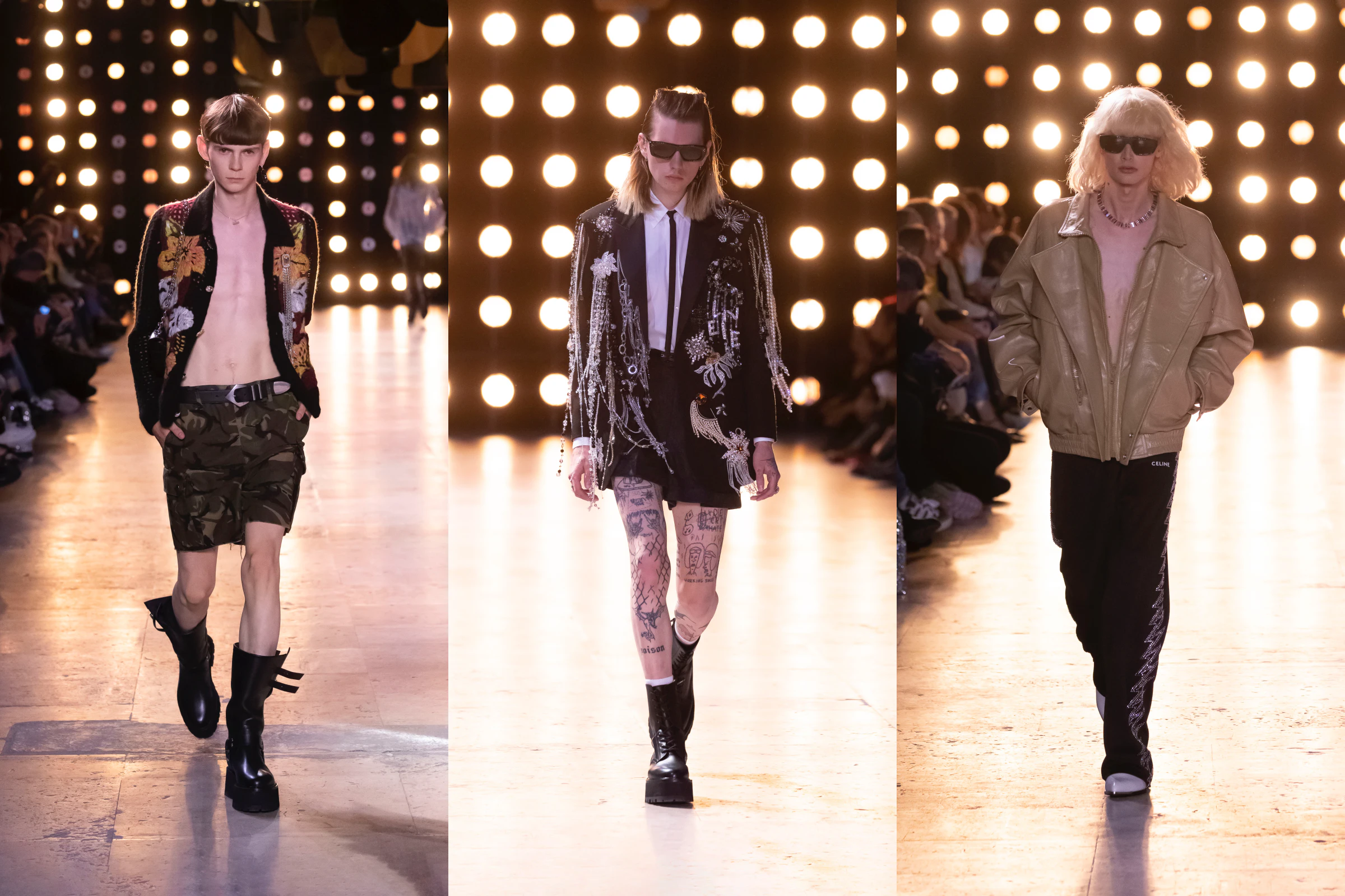 Der Slimane-Style ist und bleibt ein guter: Die Celine-Kollektion für nächsten Sommer erfreut mit gewohntem Indie-Glam.