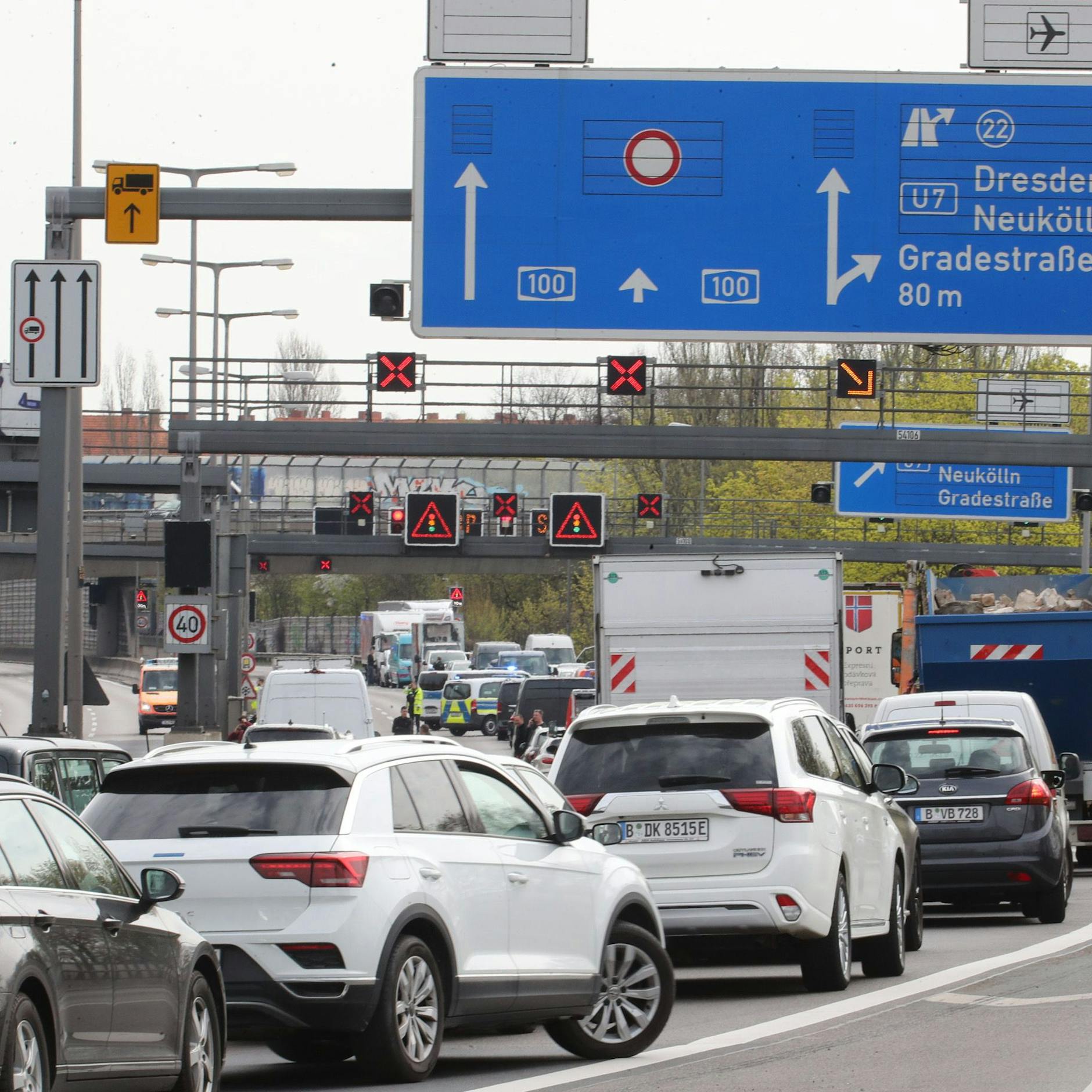 Image - Konzert auf der Autobahn A100: Eine neue Form des Protests hat Premiere