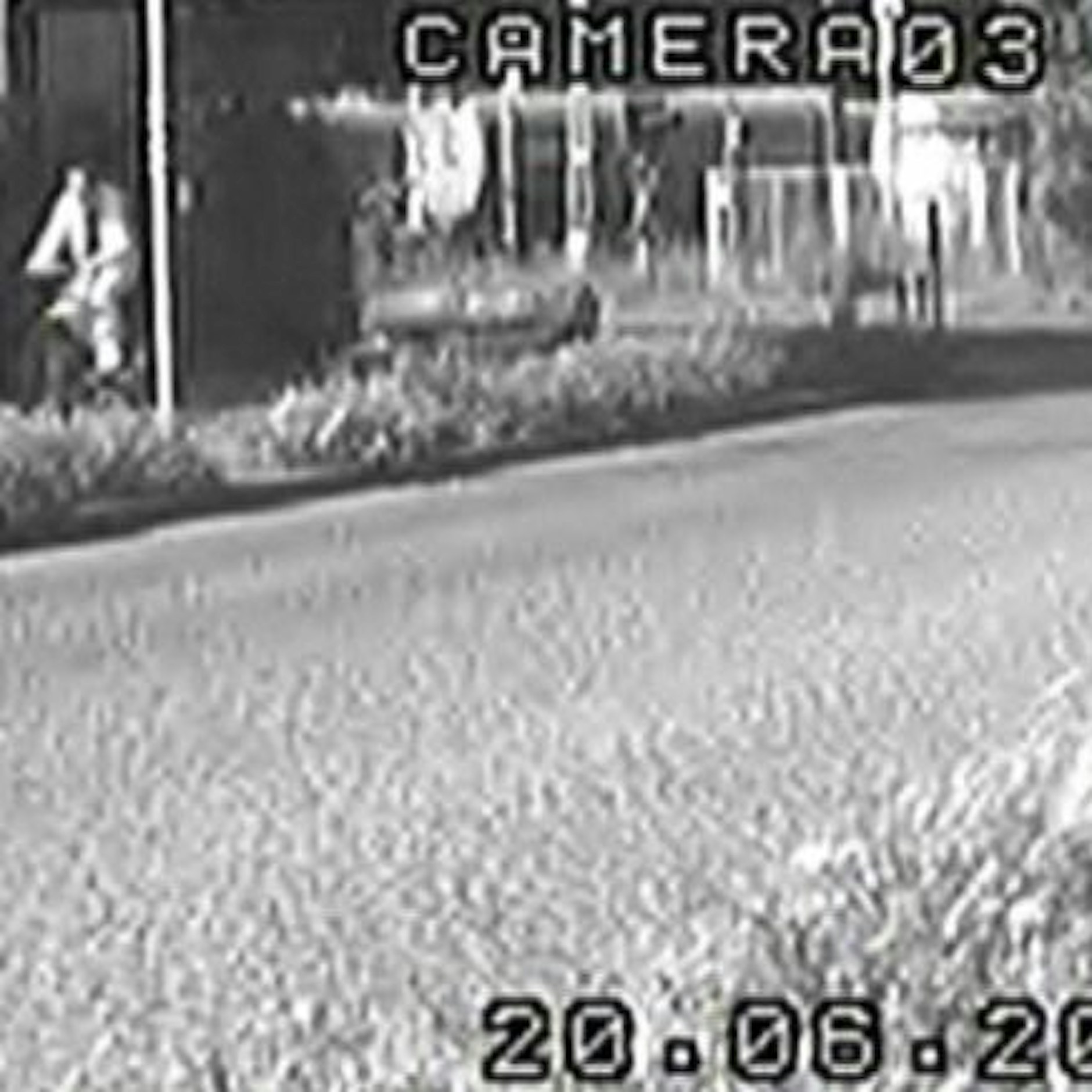 Hier radelt der mutmaßliche Mörder von Kirsten Sahling.