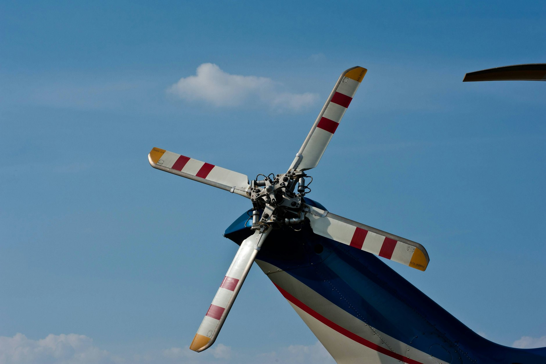 Heckrotor eines Hubschraubers (Symbolbild)