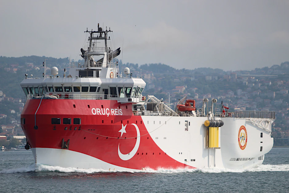 Das Expeditionsschiff „Oruc Reis“ im Jahr 2020.