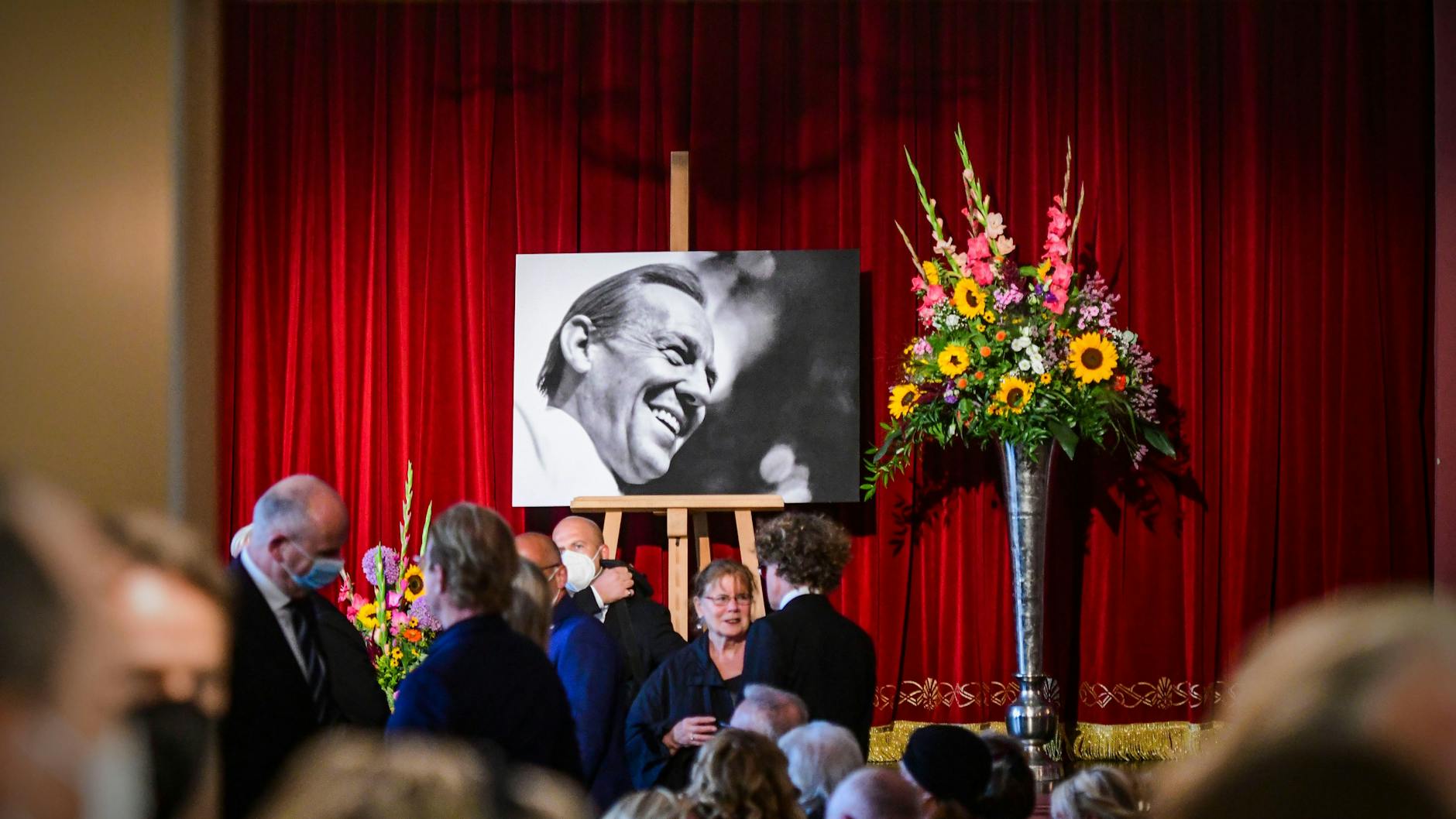 Der Festsaal, in dem vor einem Jahr die Trauerfeier für Herbert Köfer stattfand: Der Raum soll nach dem Star benannt werden.