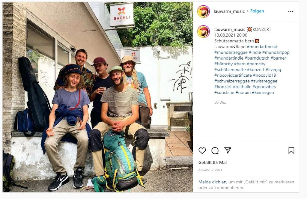 Abgebrochenes Konzert: Die Band bleibt bei ihrer Musik und ihren Dreadlocks