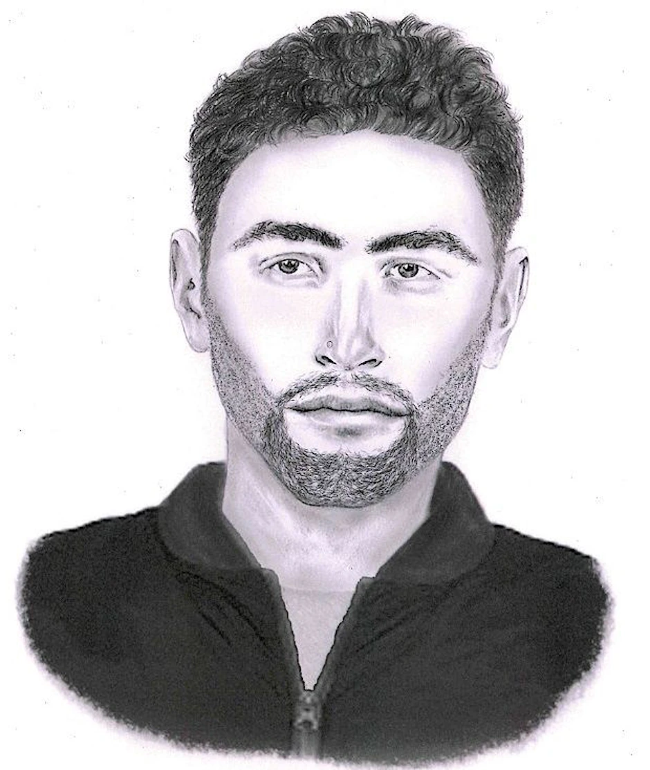 Die Berliner Polizei hat ein Phantombild des Tatverdächtigen veröffentlicht.