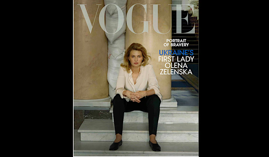 Olena Selenska (44) auf dem Cover der Vogue.
