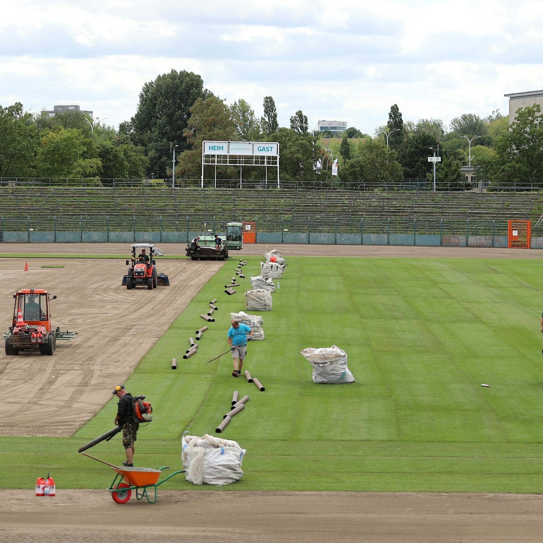 Der BFC Dynamo rollt den Meisterteppich aus