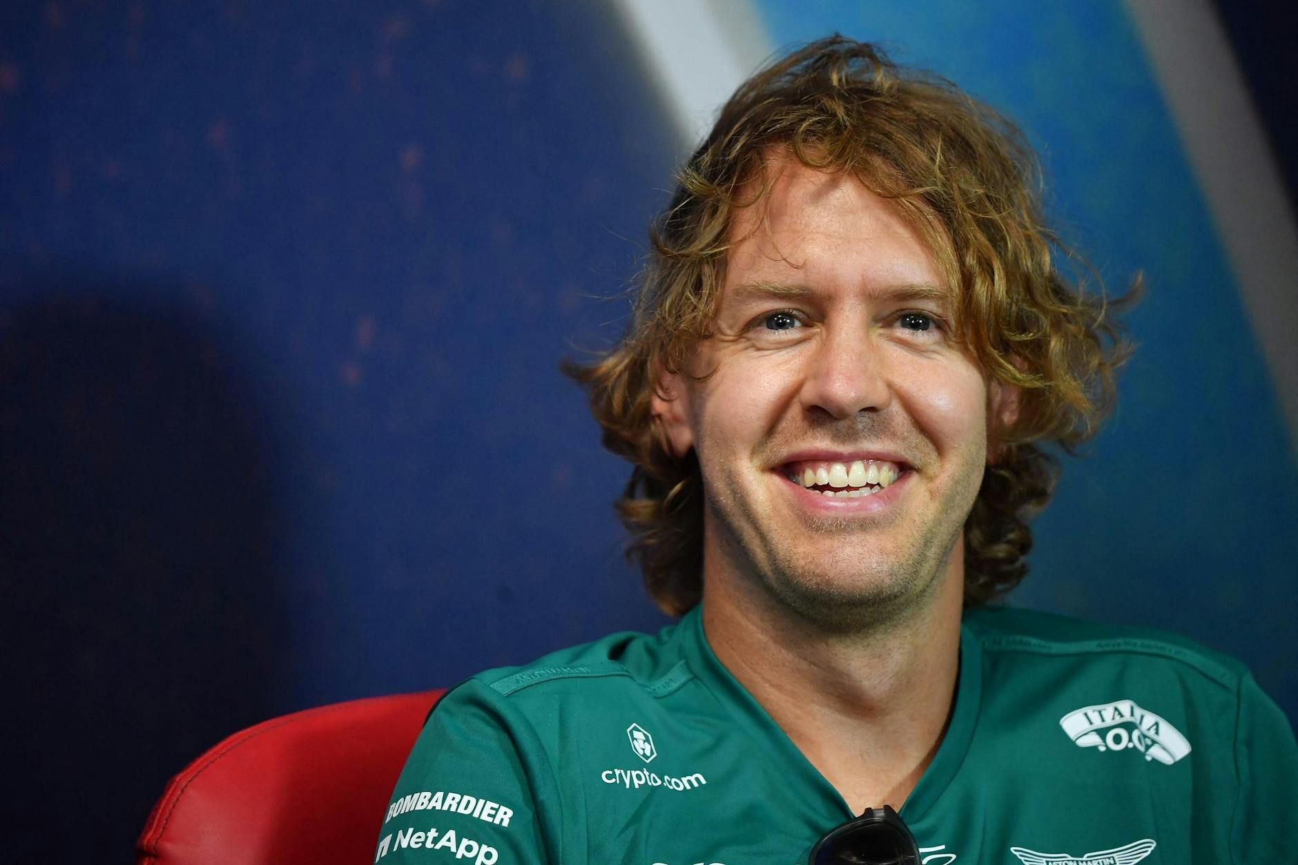 Der deutsche Rennfahrer Sebastian Vettel vom Team Aston Martin.