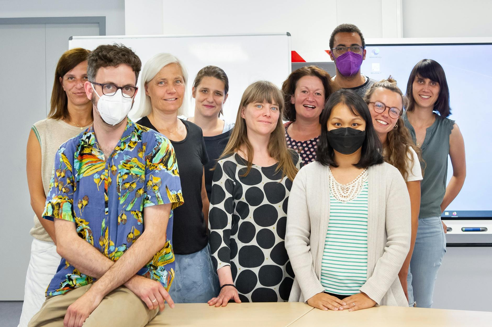 Eine Klasse von Quereinsteigern, die am Berliner Studienzentrum für Erziehung, Pädagogik und Schule auf den Lehrerberuf vorbereitet werden.