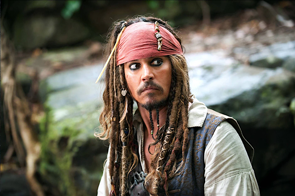 Ein schwerer Fall kultureller Aneignung. Jonny Depp in „Fluch der Karibik“.