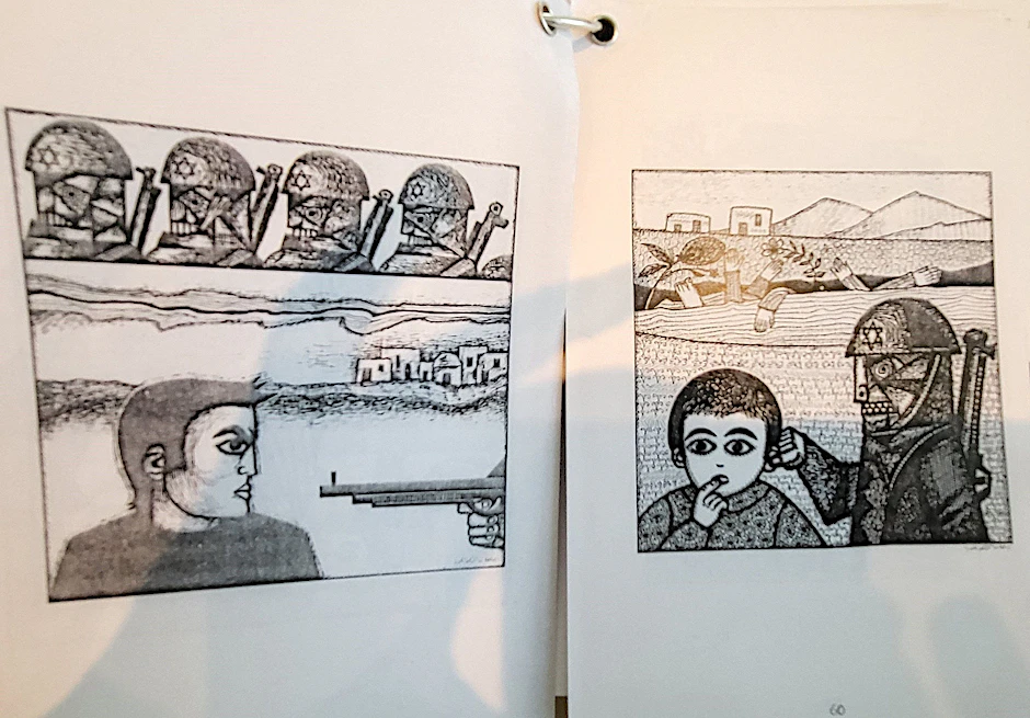 Auf der Documenta Fifteen in Kassel sind erneut antisemitische Bilder entdeckt worden.