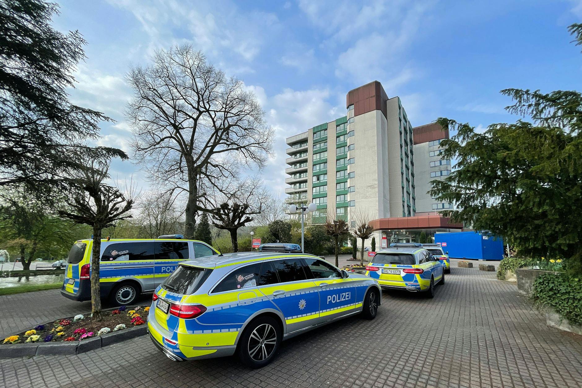 Ein Polizeieinsatz in Sulzbach Saar (Archivbild).