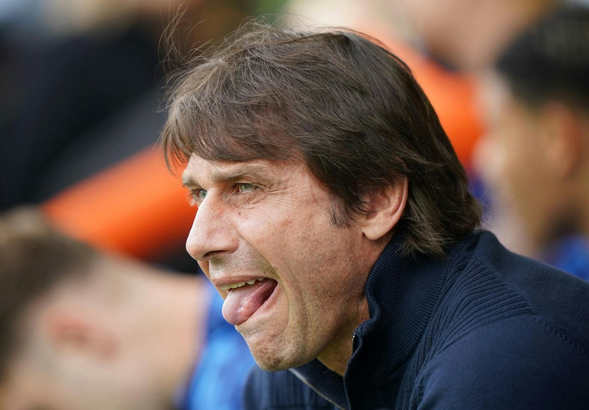 ARCHIV - Ist nicht erfreut über Aussagen von Bayern-Trainer Nagelsmann: Spurs-Coach Antonio Conte.