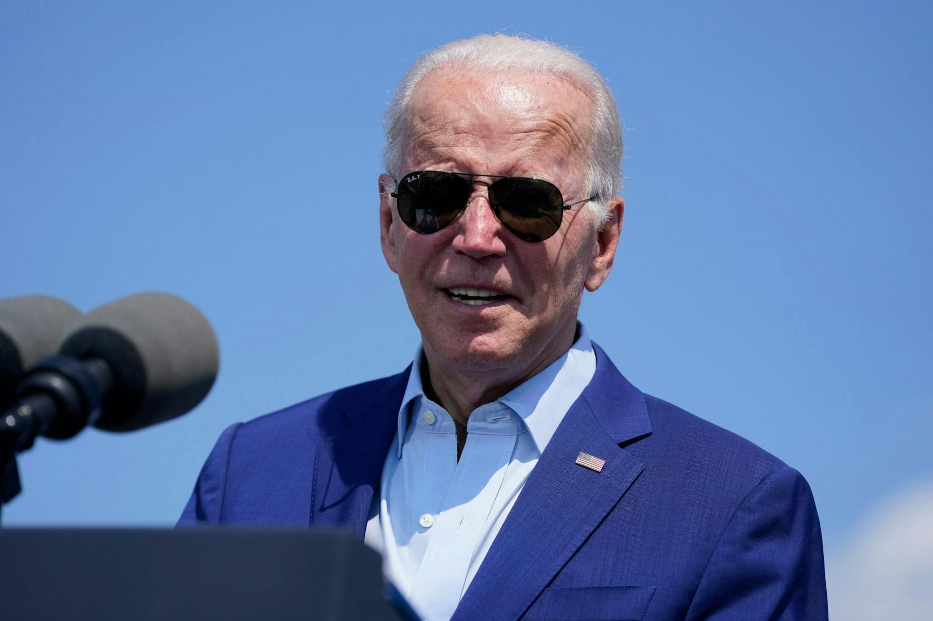 Joe Biden will laut Washington sicherstellen, dass die Kommunikationslinien mit Peking offen bleiben.