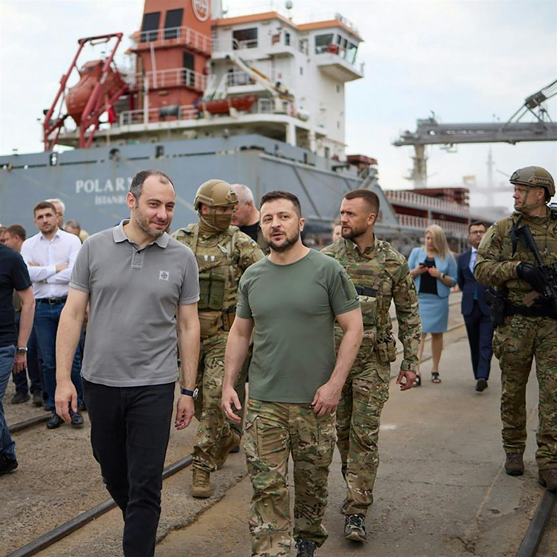 Selenskyj: Getreideexporte starten „heute oder morgen“