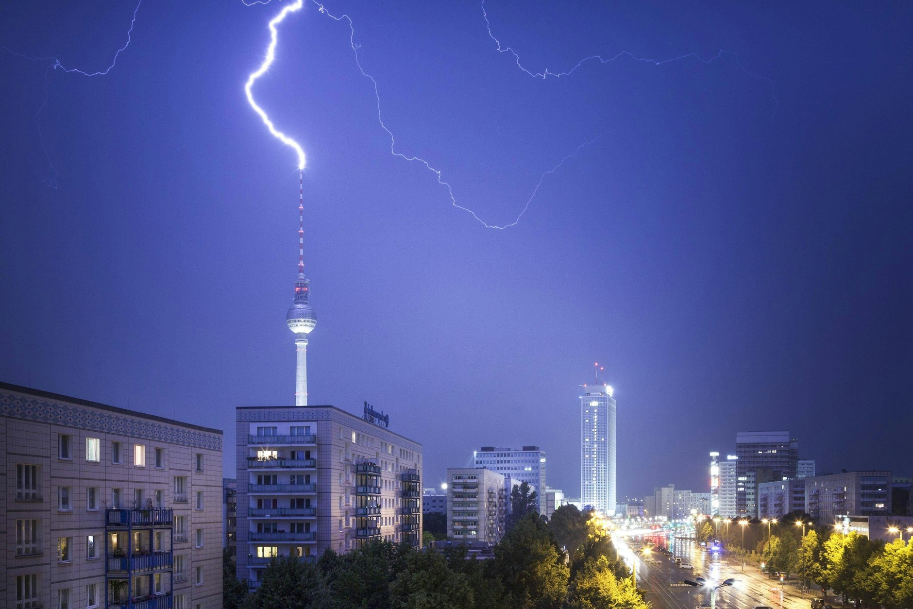 Am Wochenende sind Gewitter in Berlin nicht ausgeschlossen. (Archivbild)