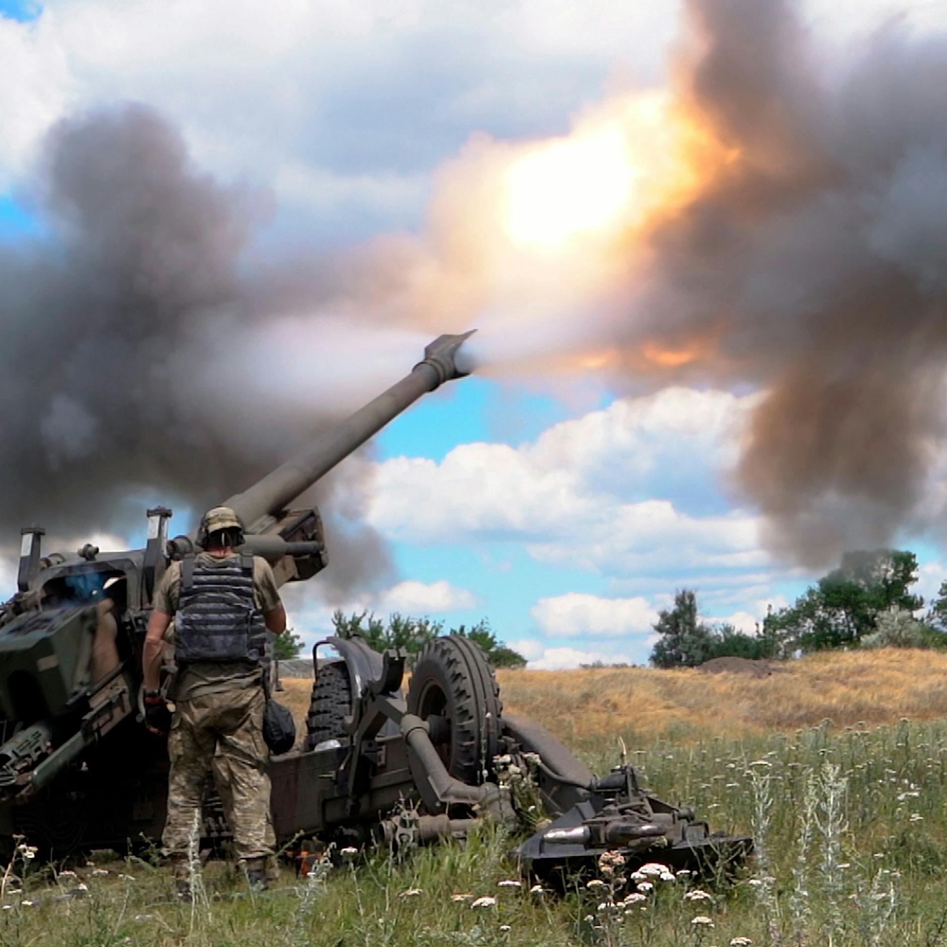 Bericht: Kiew meldet Probleme mit deutschen Panzerhaubitzen