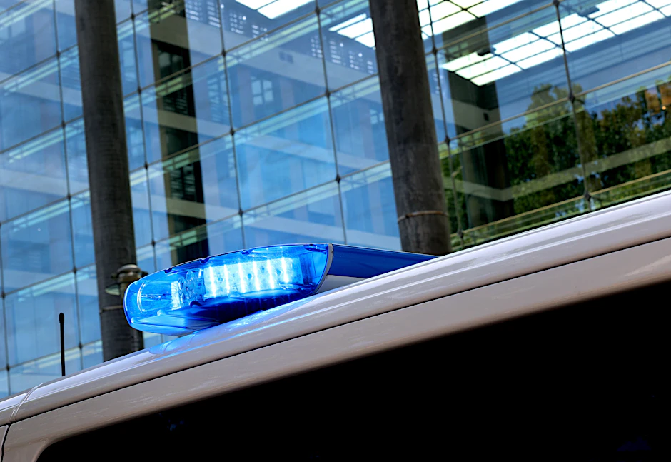 Berlin: Die Polizei im Einsatz.