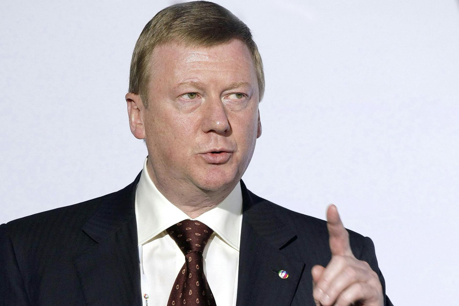 Anatoli Tschubais, damaliger Leiter der staatlichen russischen Beteiligungsgesellschaft Rusnano, soll plötzlich schwer erkrankt sein (Archivfoto).