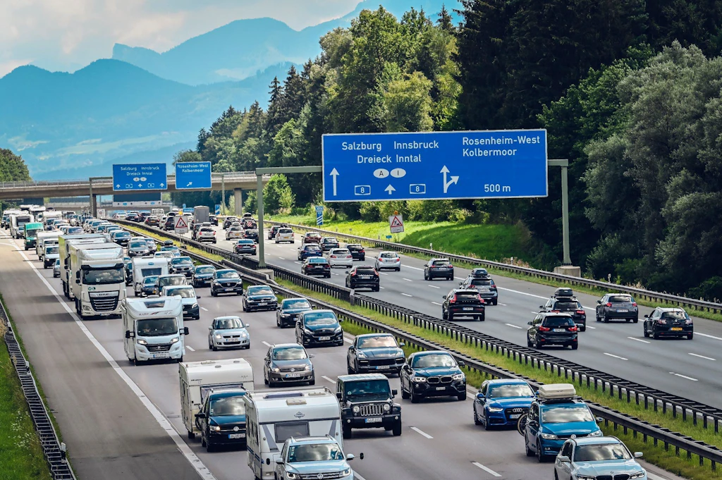 Sommerferien sorgen für Staus auf den Autobahnen