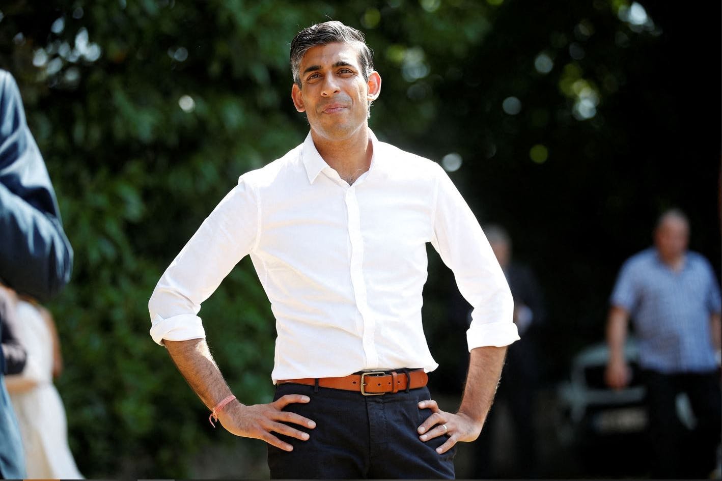 Premierminister-Kandidat <a href="https://www.berliner-zeitung.de/news/kate-mccann-tv-duell-von-liz-truss-und-rishi-sunak-wegen-ohnmacht-der-moderatorin-abgebrochen-li.250735">Rishi Sunak</a>