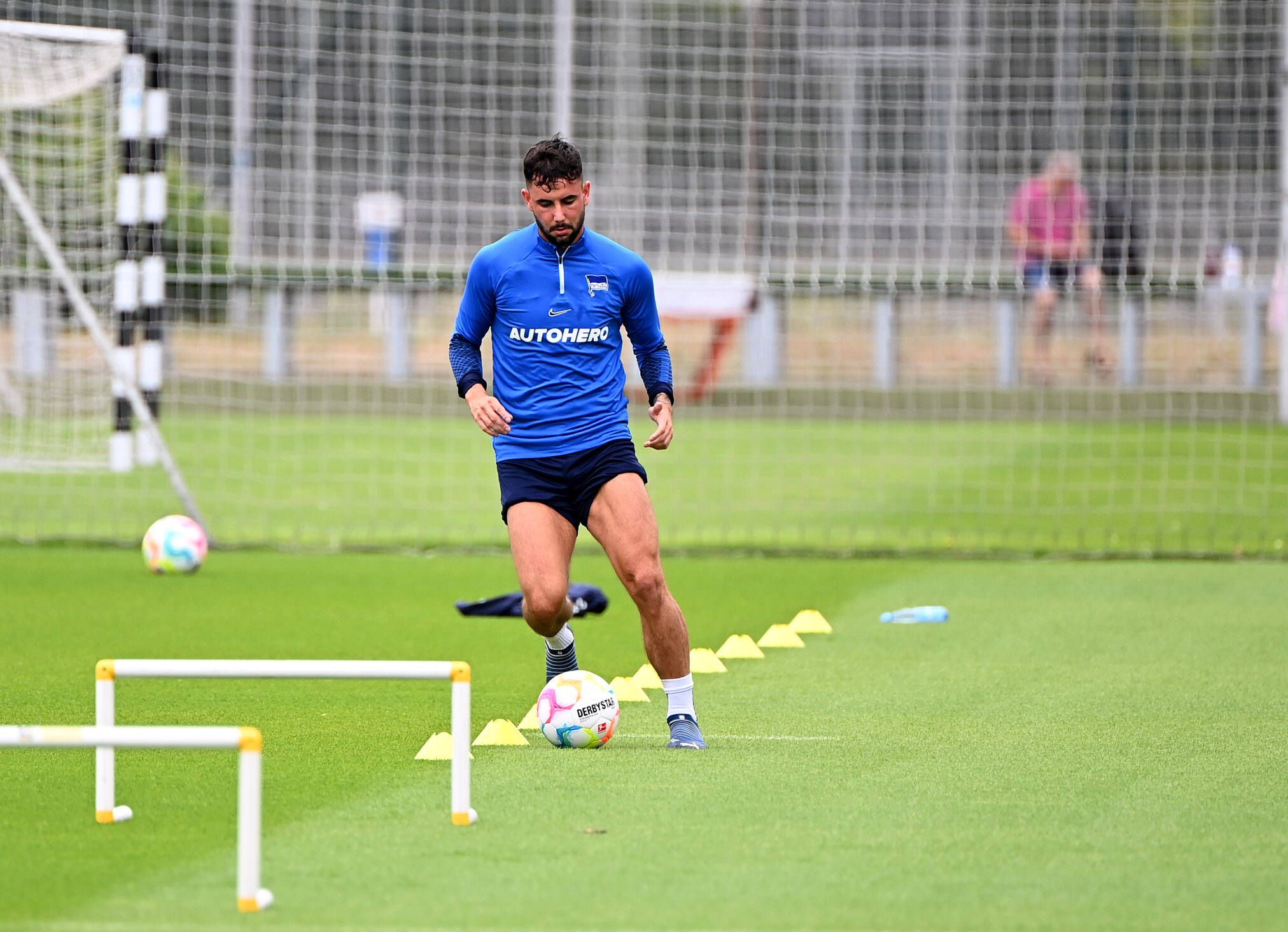 Das Wunder von Hertha BSC: Vor drei Wochen Hodentumor, jetzt ist Marco Richter wieder am Ball