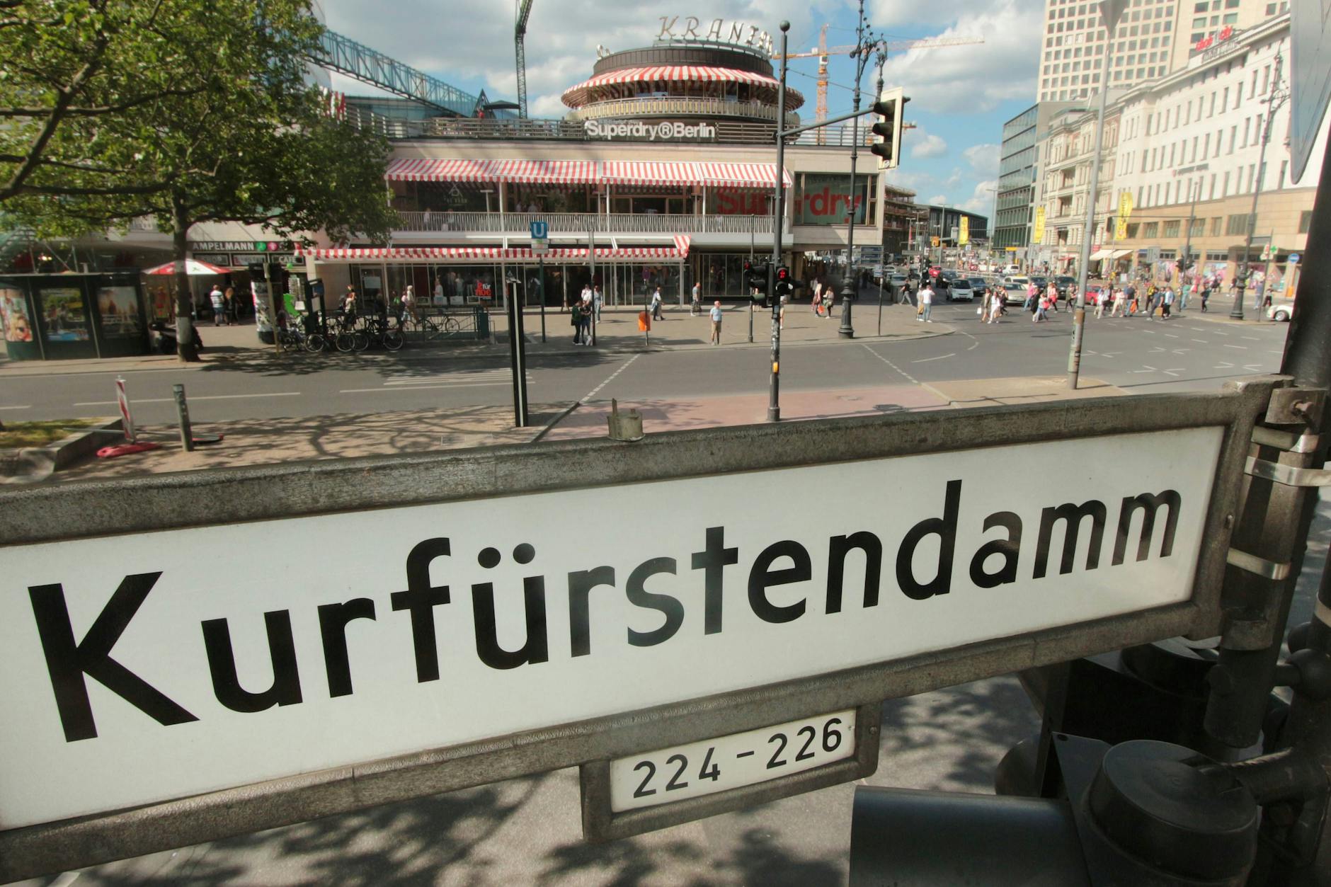 Der Kurfürstendamm in Berlin hat sein Flair verloren, heißt es.