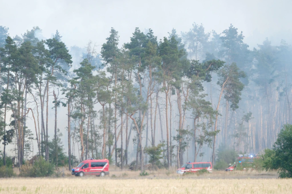 Gefahr im Waldbrandgebiet von Elbe-Elster nicht gebannt