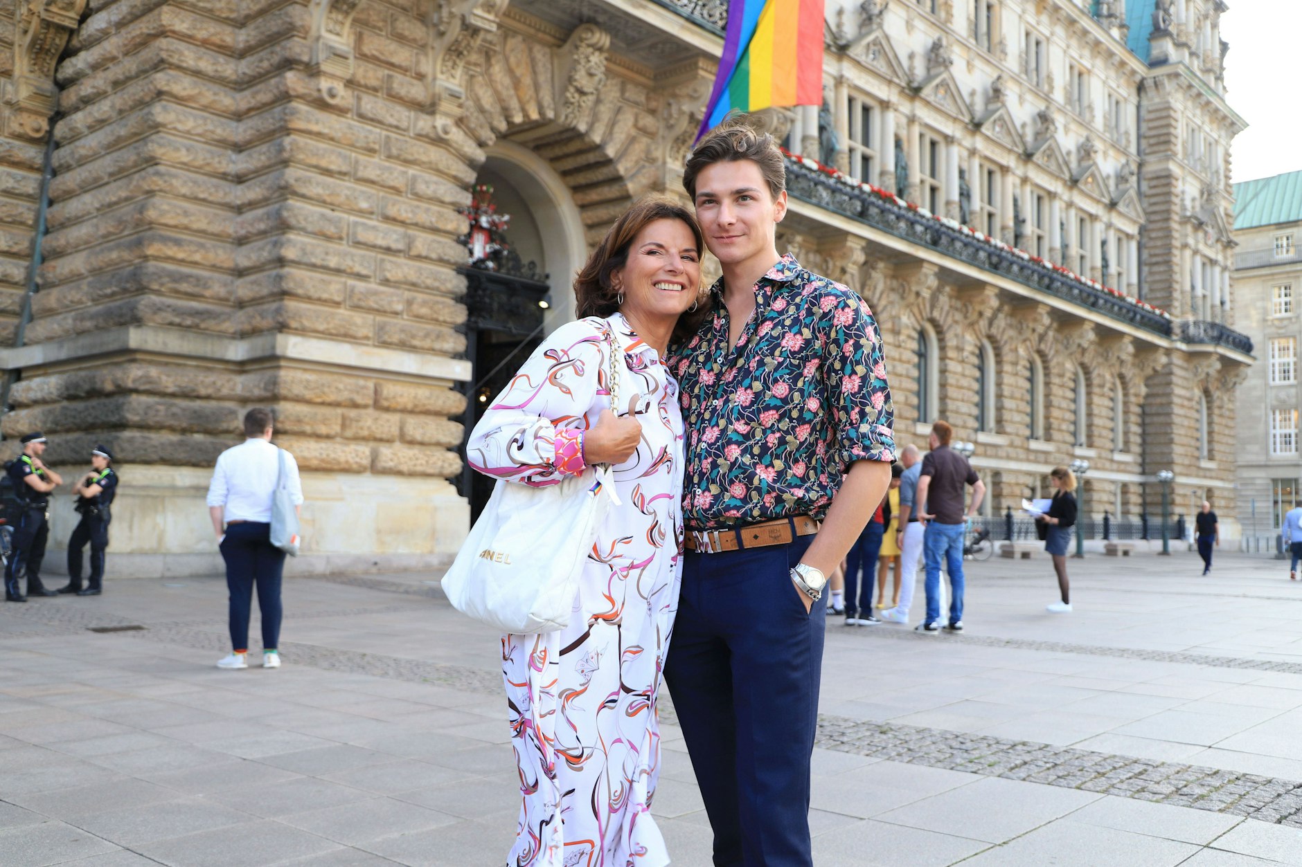 Claudia Obert präsentierte der Öffentlichkeit ihren neuen Freund Max.