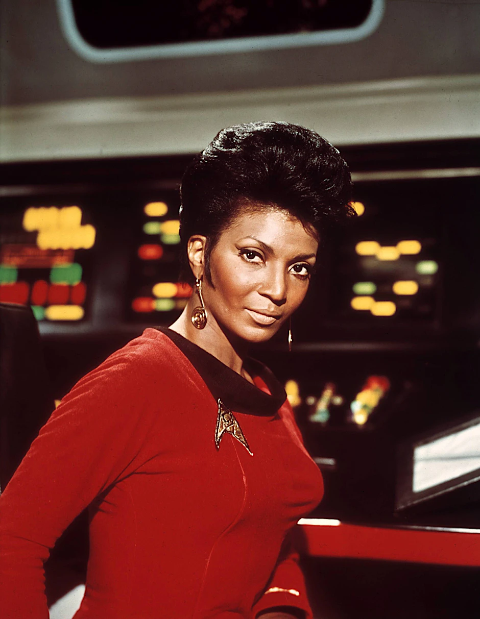 Nichelle Nichols als Lieutenant Uhura in „Raumschiff Enterprise".
