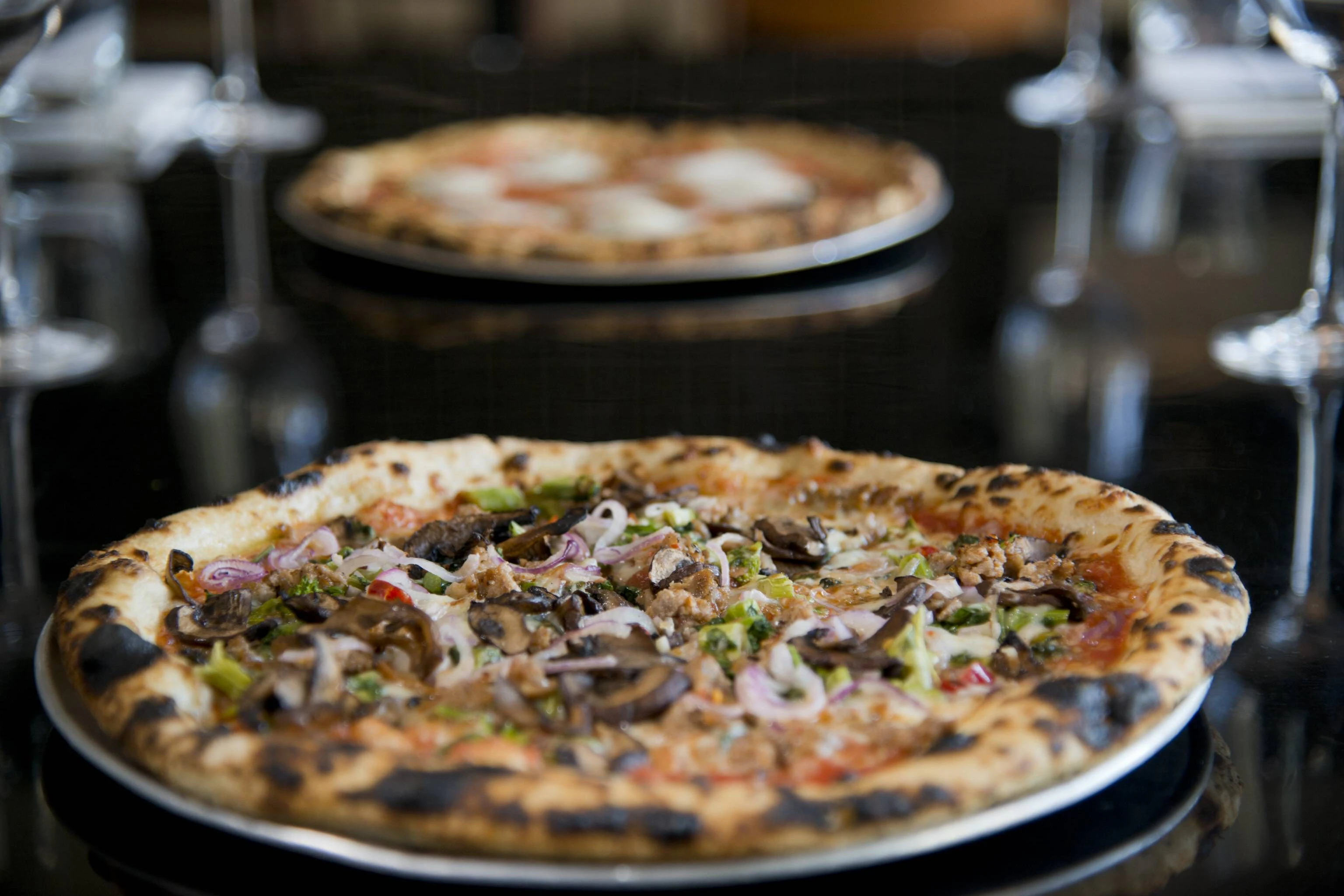 Eine Pizza Funghi – allerdings nicht aus dem Viale dei Tigli
