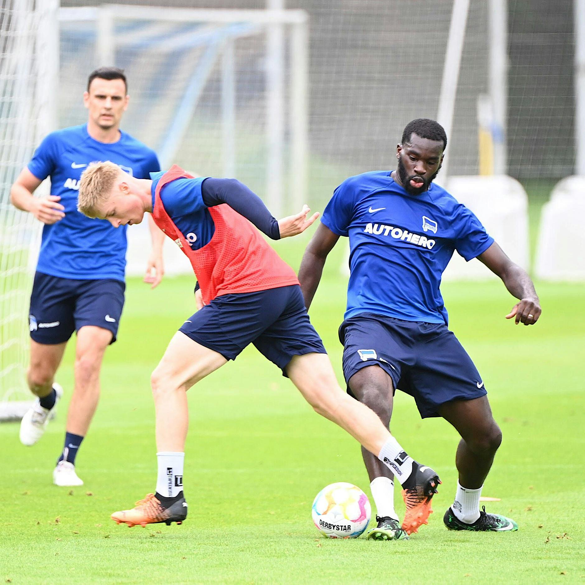 Wilfried Kanga könnte die Sehnsucht der Hertha-Fans schon bald erfüllen