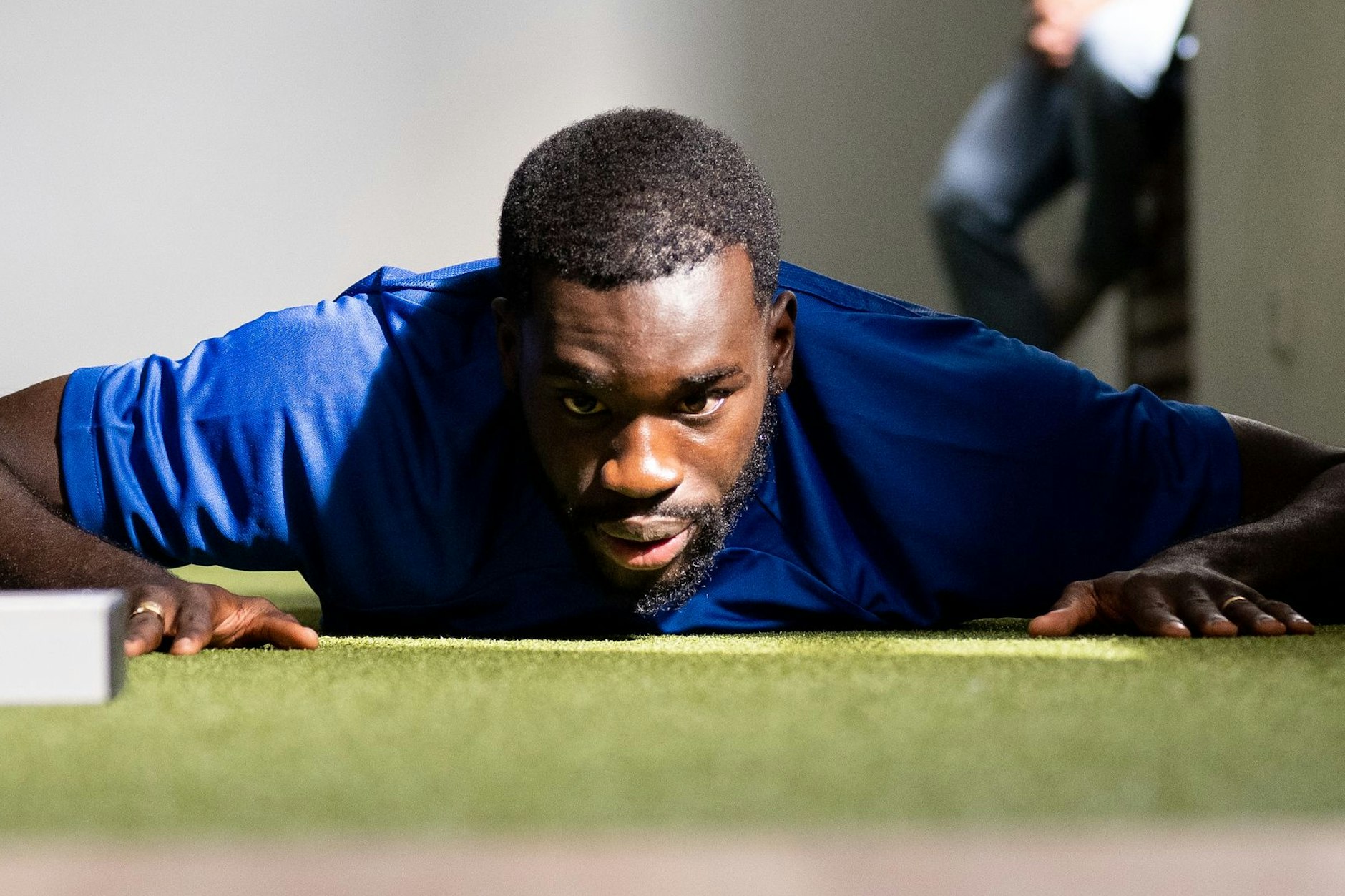 Den Medizincheck hat Wilfried Kanga bei Hertha BSC absolviert (Foto), im Training ist er auch dabei. Fehlt nur noch das erste Spiel.