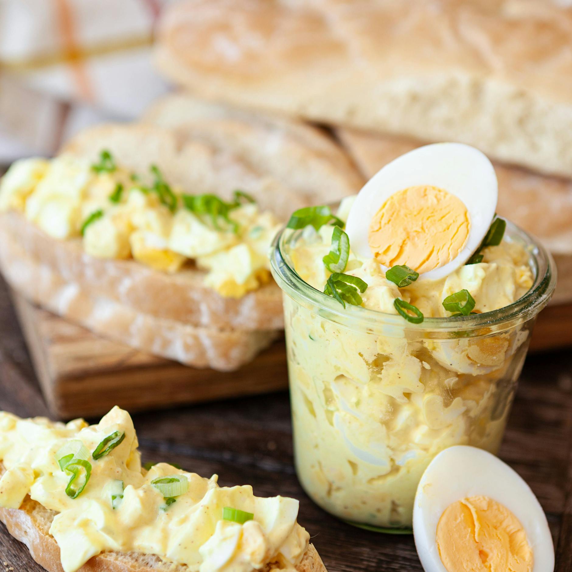 Rezept für den schnellsten Eiersalat der Welt – perfekt in der Diät