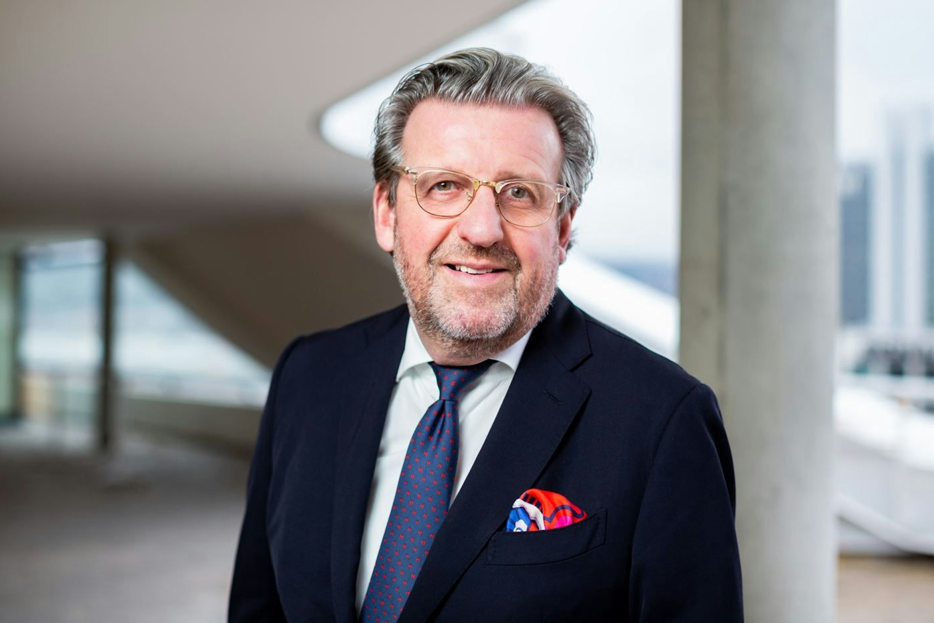 Stefan Wolf, Präsident des Gesamtverbandes der Metall- und Elektro-Industrie