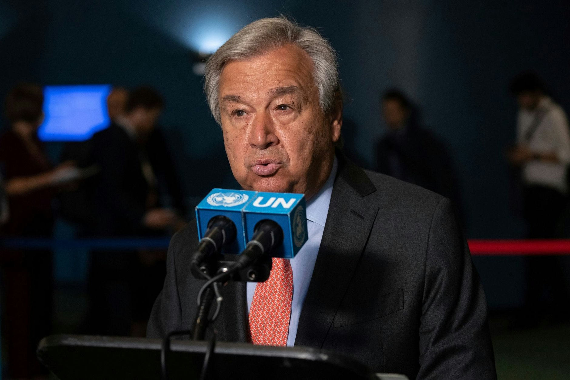 Die Welt sei nur ein Missverständnis oder eine Fehlkalkulation von der nuklearen Vernichtung entfernt, meint UN-Generalsekretär António Guterres.  