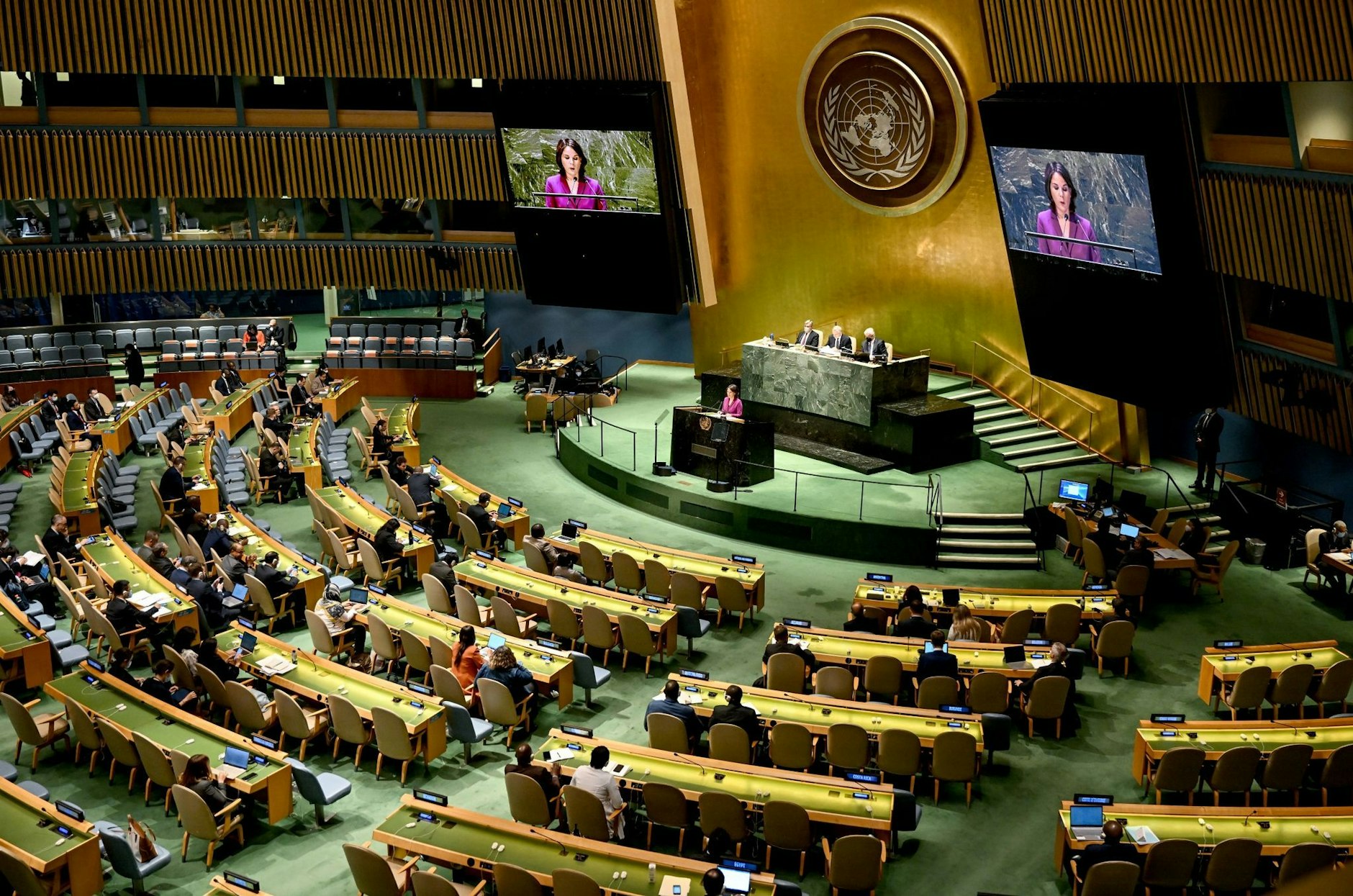 Annalena Baerbock: «Der brutale Angriffskrieg Russlands macht deutlich, dass Nuklearwaffen leider eine bittere Realität sind.»  