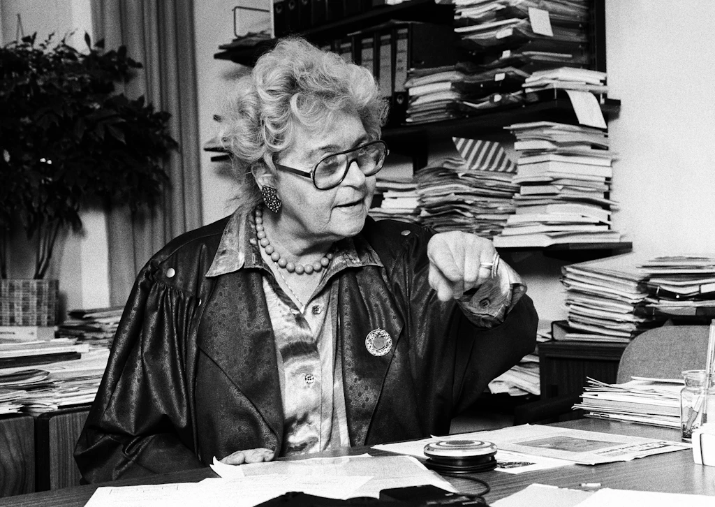 Senioren-Aktivistin Trude Unruh ist tot