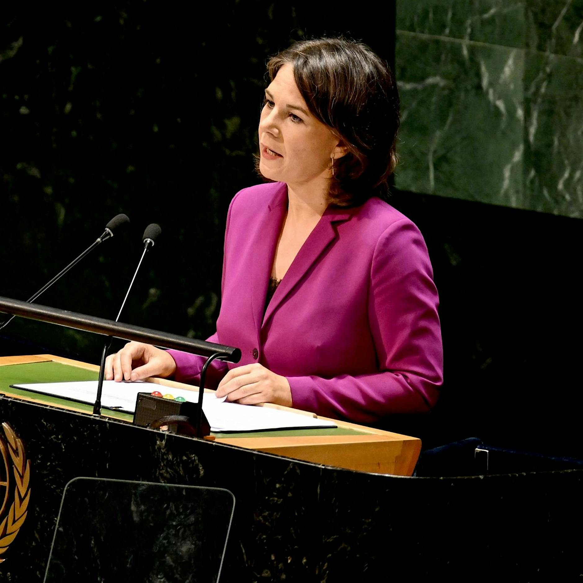 Baerbock verurteilt Russlands Atom-Drohungen