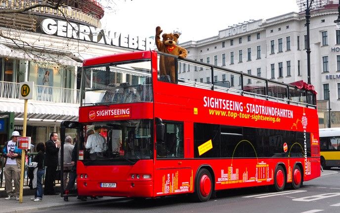 Hop-on Hop-off Stadtrundfahrt mit Bus durch Berlin | Tickets!