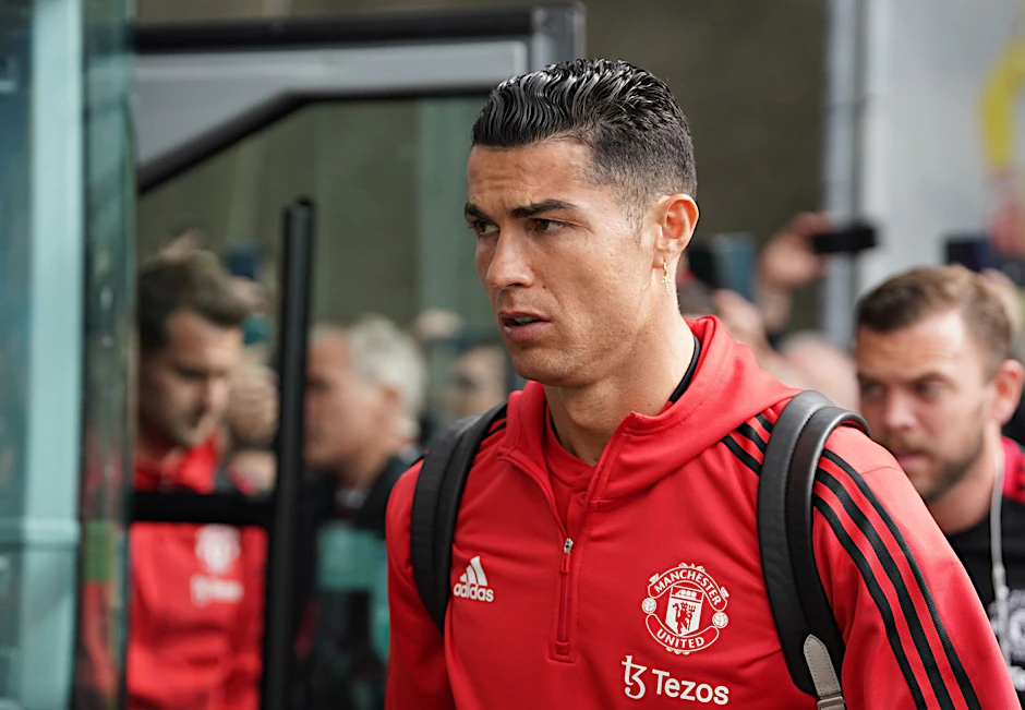ARCHIV - Soll den Wechsel zu einem Club, der diese Saison in der Champions League spielt, anstreben: Cristiano Ronaldo.  