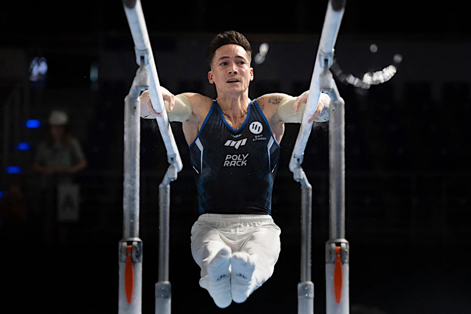 ARCHIV - Kann nicht bei der Heim-EM in München turnen: Marcel Nguyen.  