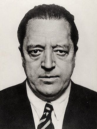 Ludwig Mies van der Rohe, 1934 von Hugo Erfurth fotografiert.