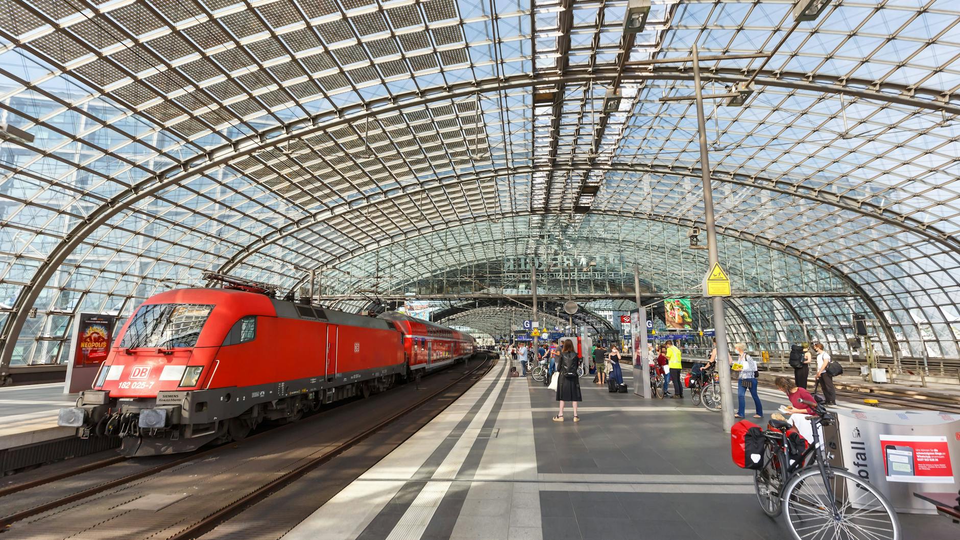 Bitte schön vorsichtig anfahren: Kavalierstarts brauchen auch bei der Bahn zu viel Energie.
