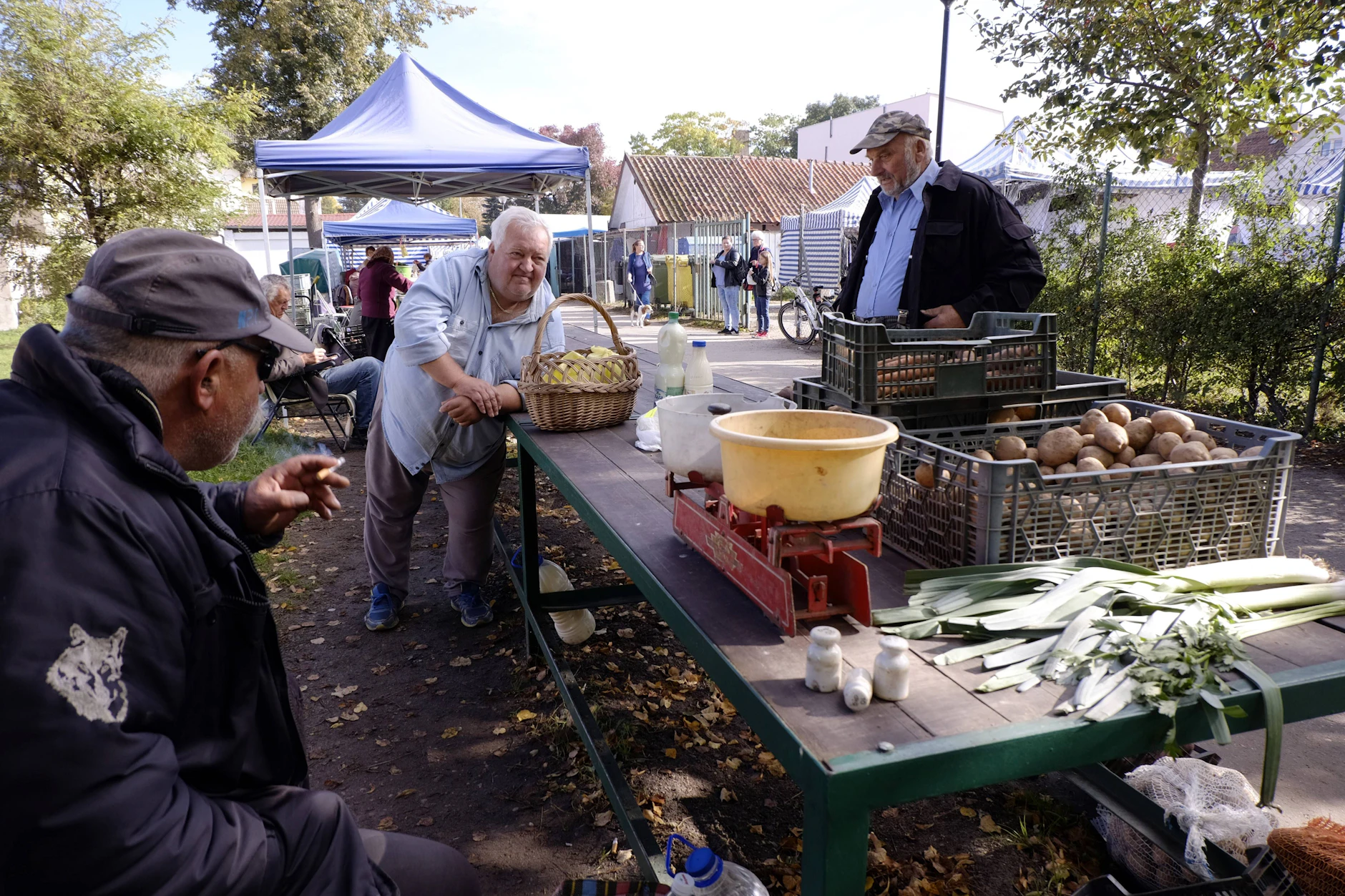 <strong>Markt in der Kleinstand Morag</strong>