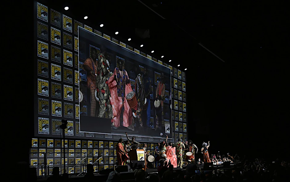 Forum über "Black Panther: Wakanda Forever" der Marvel Studios  auf der Comic-Con International in San Diego.  