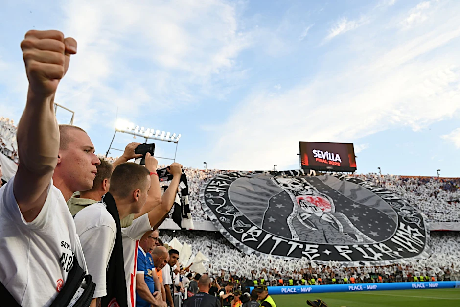 Das Europa-League-Finale fand in Sevilla statt.  