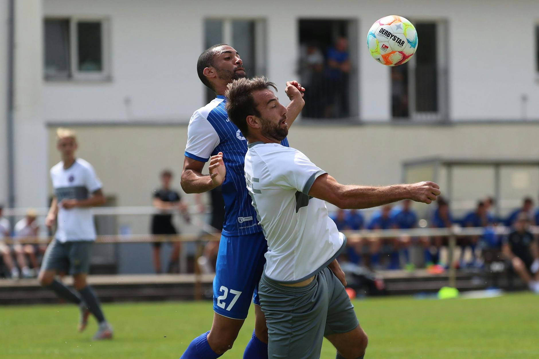 Christian Beck, hier in einem Test gegen seinen Ex-Klub Magdeburg, will mit dem BFC Dynamo bei der Titelvergabe ein gehöriges Wort mitsprechen.
