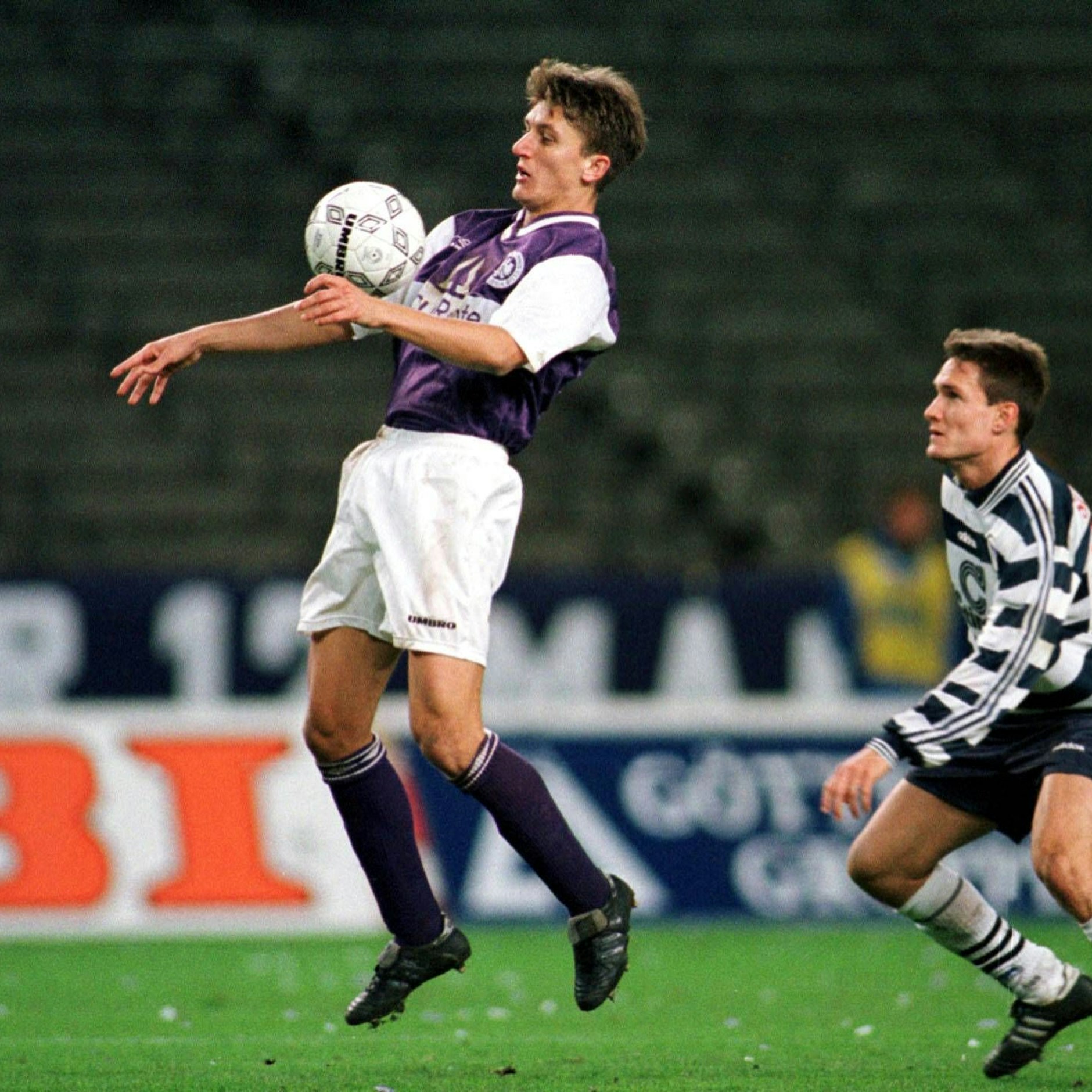 Ilija Aracic war von Hertha im Pokalderby einfach nicht in den Griff zu kriegen.