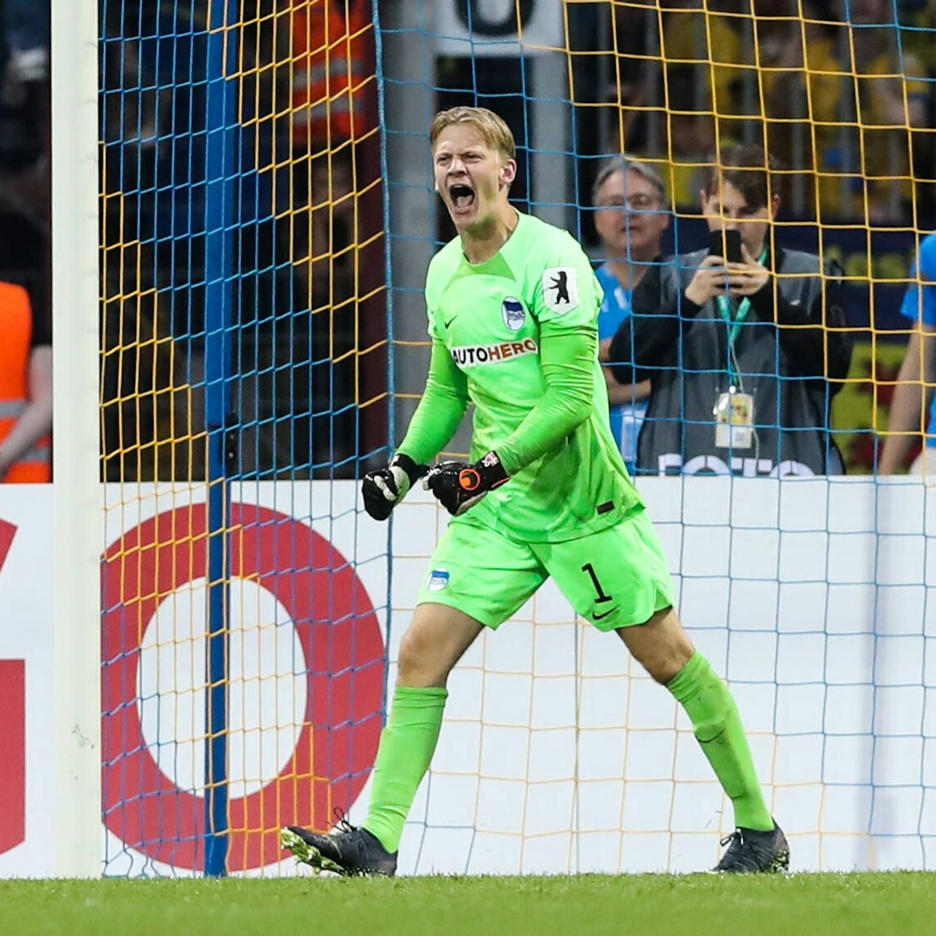 Oliver Christensen ist zum neuen Stammkeeper bei Hertha befördert worden.