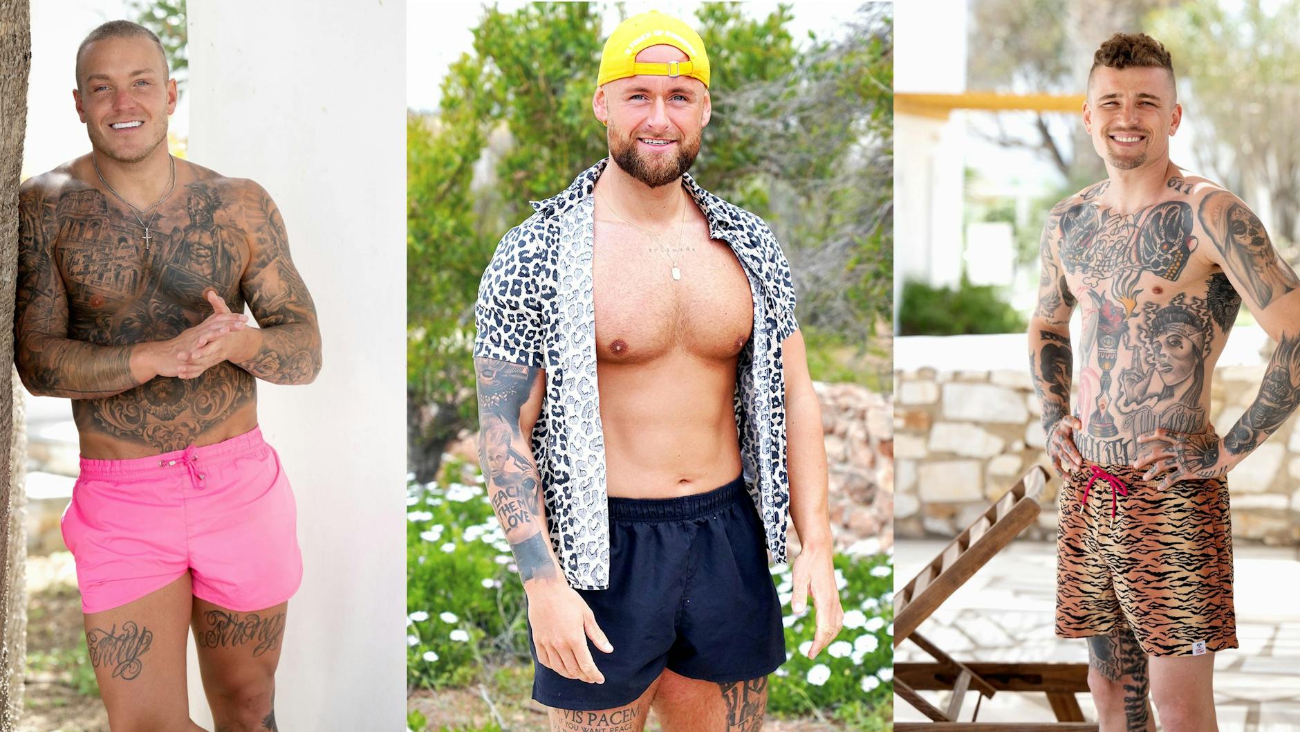 Ja, auch die Herren haben einiges gemeinsam: Die Kandidaten gleichen sich auch in Charme und Habitus.